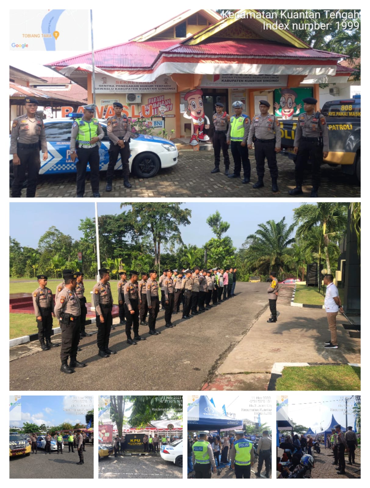 Antisipasi Gangguan Kamtibmas di Akhir Pekan Polres Kuansing Siapkan Kompi Siaga Kamtibmas Jelang Pe